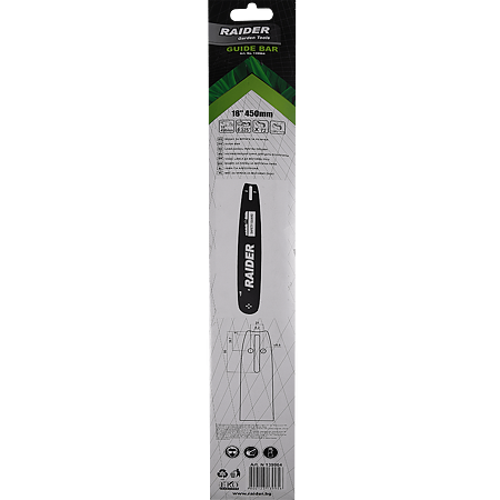 Lama de ghidaj Raider, pentru drujba 18", 450 mm