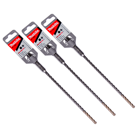 Burghiu 4 taisuri Makita Nemesis, SDS-Plus, pentru beton, 210 x 6 mm