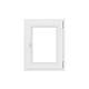Fereastra PVC, 4 camere, deschidere simpla, dreapta, alb, 60 x 80 cm 