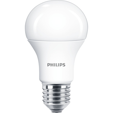 Set bec LED Philips, glob, E27, 10W, 1055 lm, lumina neutra 4000K, 2 bucati/set