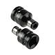 Adaptorul pentru biti impact Dedra 18A7001, cu prindere hexagonala 1/2"-1/4"