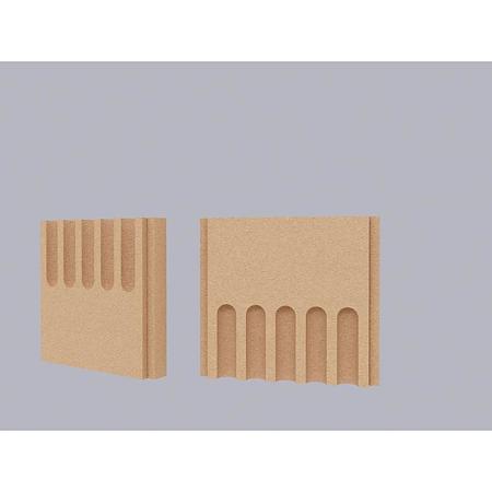 Pilastru FP503, polistiren EPS100 + mortar, 180 x 25 x 2000 mm