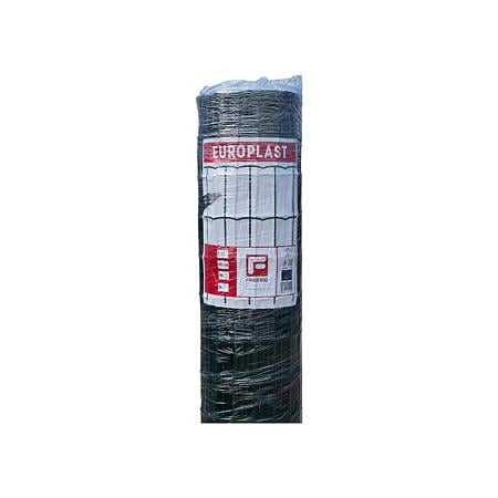 Plasa gard sudata zincata plastifiata Europlast, 1.8 x 25 m