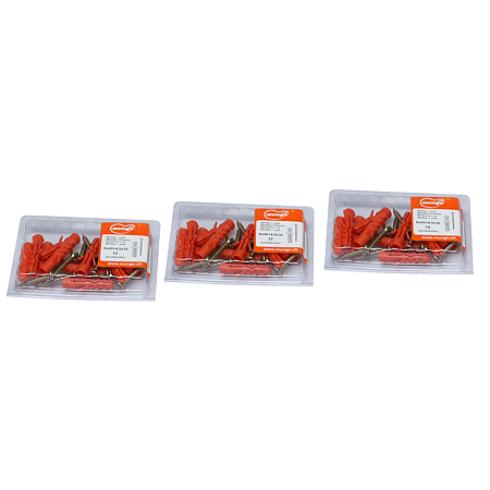 Diblu MN 8 x 40 mm, cu surub 4,5 x 30 mm, 12 BUC Diblu MN 8 x 40 mm, cu surub 4,5 x 30 mm, 12 BUC
