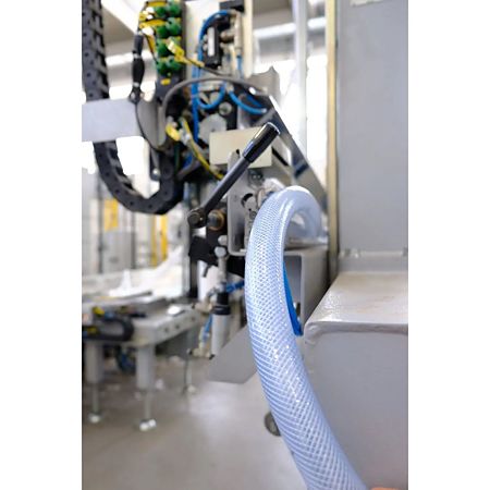 Furtun cristal ranforsat Fitt Refittex Cristallo, polivalent, PVC, transparent, 50 m