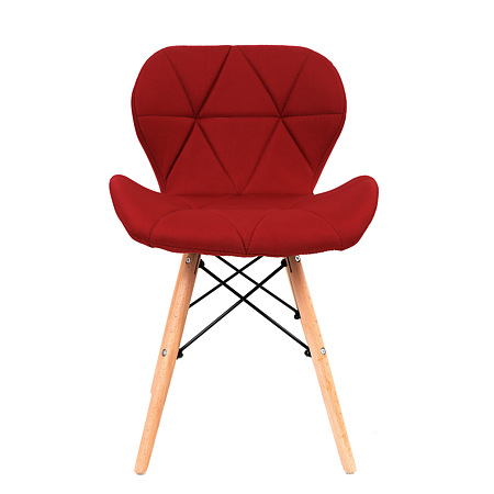 Scaun bucatarie / living Eliza, tapitat, catifea, cadru de lemn, rosu, max. 110 Kg., 73 x 47 cm Scaun bucatarie / living Eliza, tapitat, catifea, cadru de lemn, rosu, max. 110 Kg., 73 x 47 cm