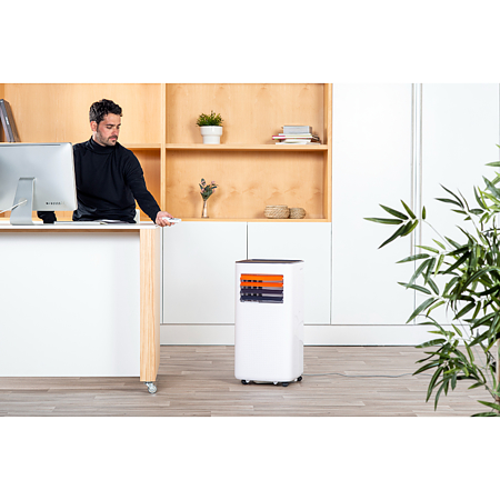 Aer conditionat portabil Taurus Temp Design Plus, 9000 BTU, 350 m³/h, 4 moduri, 2.6 KW