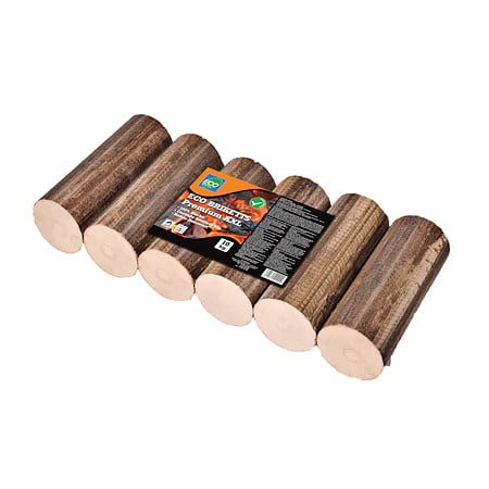 Brichete din rumegus rotunde Premium XXL, fag, 10 kg/pachet