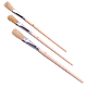 Set 3 pensule pentru retus, lemn, fir sintetic