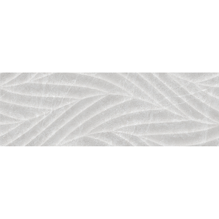 Faianta decorativa Preston, finisaj mat, grej, textura in relief cu aspect piatra, 30 x 90 cm