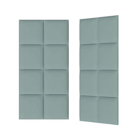 Panou decorativ tapitat, Kids Matcha, patrat, 300 x 300 x 37 mm