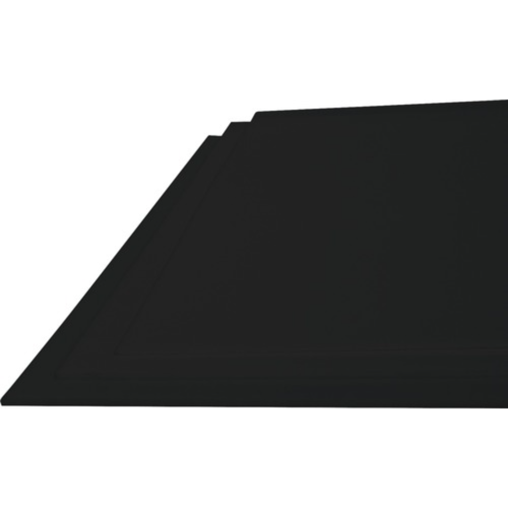 Placa PVC, 2050 x 1010 x 3 mm, negru 1010