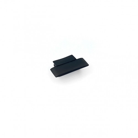 Terminatie profil LED ZLL-03, plastic, negru mat