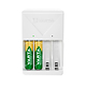 Incarcator Varta Plug, AA, 2100 mAh, 4 baterii