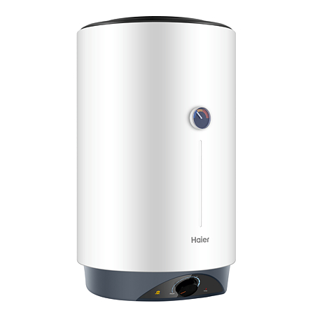 Boiler electric cilindric 80 l Haier ES80V-VH1, 1500 W, vertical/orizontal, 1 rezervor, alb, 26 kg, 421 x 410 x 995 mm