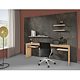 Blat de lucru laminat compact Egger F311 ST87 Ceramic antracit, miez negru, mat, 4100 x 650 x 12 mm