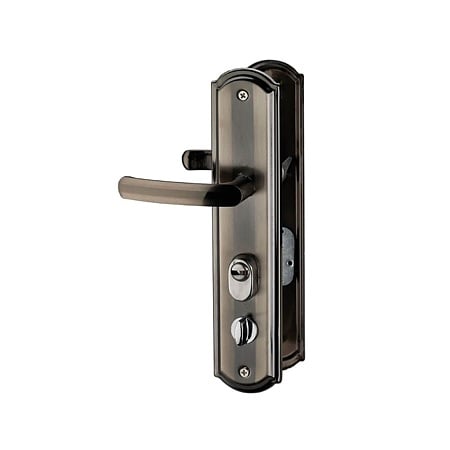 Maner pentru usa metalica Thirard, pentru broasca incastrata dreapta, rotund, 76 x 59.5 mm