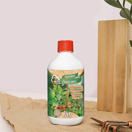 Ingrasamant lichid BIO pentru plante verzi MG, 500 ml