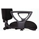 Scaun birou ergonomic negru Antares Golf LX C11, tapiterie textil, rotativ, reglabil pe inaltime, 99 - 115 cm