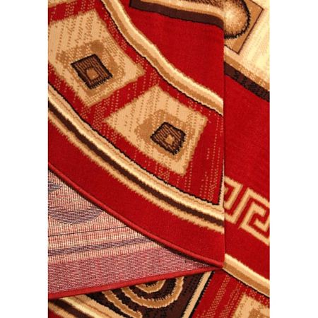 Covor clasic Gold 364/22 O, polipropilena BCF, rosu-bej, 160 x 225 cm
