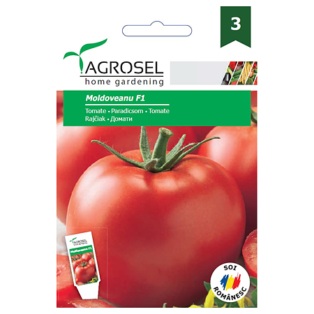 Seminte de tomate, Agrosel Moldoveanu F1
