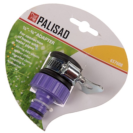 Adaptor cu clema metalica, ½-3/4, Palisad