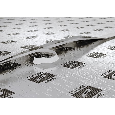 Folie izolatoare parchet Afirmax Heat Step, pentru incalzirea in pardoseala, PU/minerals + PET, 2 mm, 6 x 1 m