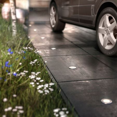Spot incastrat exterior Philips myGarden Moss, inox 1 x LED, IP67, 3 W