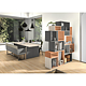 Placa PAL lacuit Egger PerfectSense U960TM Gri Onix, anti-amprenta, mat, 2800 x 2070 x 19 mm