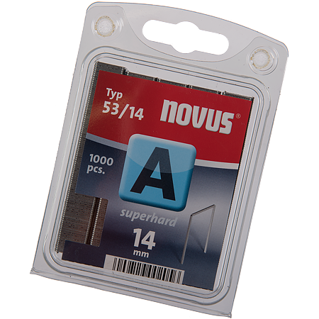 Capse Novus, pentru capsatoare manuale si electrice, zinc, 11,3 x 14 mm, 1000 buc