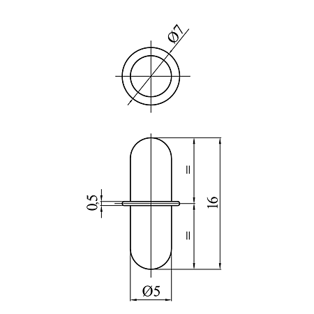 Suport polita Teko, otel, zinc alb. 5 x 16 mm Suport polita Teko, otel, zinc alb. 5 x 16 mm