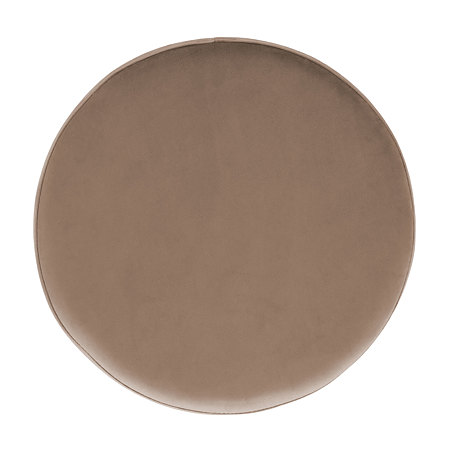 Taburet Ring, inel auriu, stofa grej H44 , rotund, 38 x 38 x 40 cm