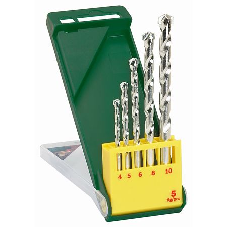 Set 5 burghie Bosch, pentru zidarie, 4 - 10 mm