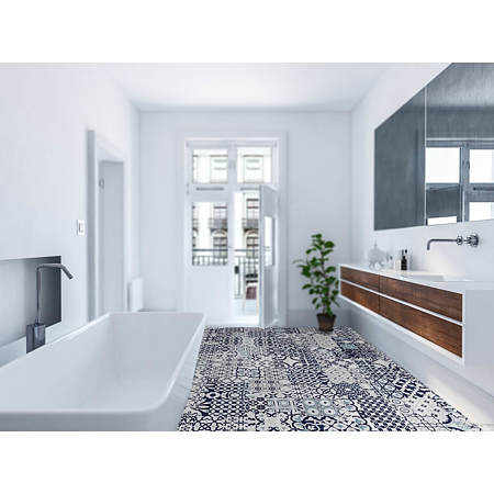 Parchet laminat 8 mm Falquon Q013 Agura cu model, nuanta medie, clasa de trafic 32, click, 810 x 400 mm