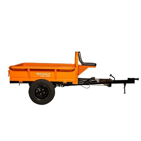 Remorca motocultor Detoolz DZ-M148, 600 kg, extensie laterala 180 mm