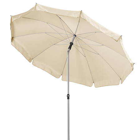 Umbrela pentru terasa Derby Active, bej, 10 spite, diametru 240 cm, inaltime 226 cm Umbrela pentru terasa Derby Active, bej, 10 spite, diametru 240 cm, inaltime 226 cm