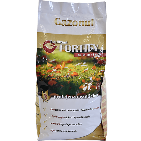 Fertilizant pentru gazon Fortify Gazonul, 5 kg