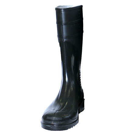 Cizme de protectie Ginocchio, PVC, captuseala din poliester, negru, marimea 45