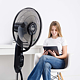 Ventilator nebulizare cu picior Taurus Airbrum 2500, 75 W, 3 trepte, rezervor 2.5 l, negru, H 126 cm