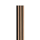 Panou riflaj acustic Nuc Modern, MDF, suport feltru 8 mm, interior, 2600 x 144 x 20 mm