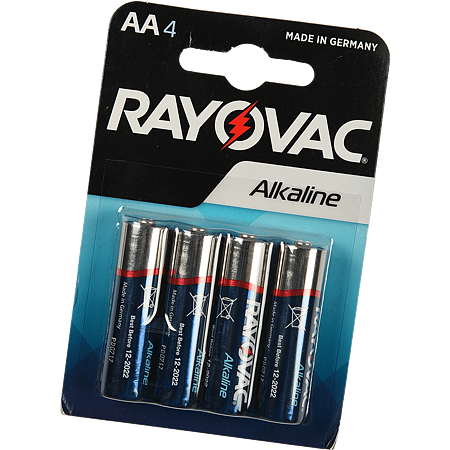 Baterii Rayovac, Alcaline AA, 4bucati