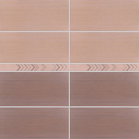 Brau faianta crem Texture Zig Zag, 5 x 40,2 cm