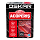 Vopsea Oskar Direct pe acoperis, maro RAL 8019, exterior, 2.5 L