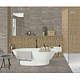 Mozaic interior/exterior portelanat Cesarom Rovere, mat, maro, 30 x 30 cm