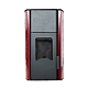 Termosemineu centrala peleti Fornello Royal Bordeaux 25 kw , complet echipat pentru incalzire, pompa, vas expansiune, automatizare, 1050 x 590 x 650 cm