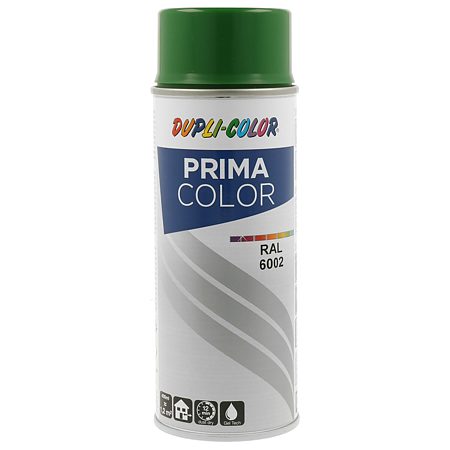 Vopsea spray Dupli-Color Prima, RAL 6002 verde frunze, 400 ml