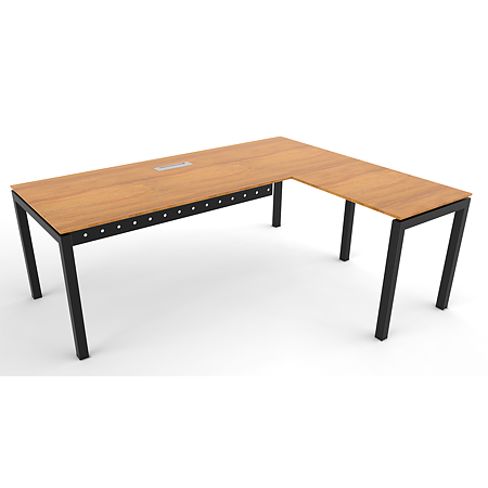 Modul extensie masa L, gri metalic, 600 x 900 x 710 mm