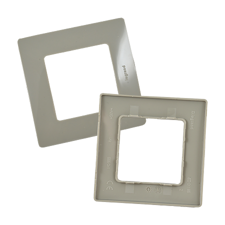 Rama decor 1 modul Niloe, Legrand 665031, argila