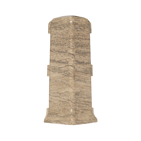 Colt exterior plinta parchet Korner Siena 80, stejar Dayton 824, PVC, 80 x 20 mm, 2 bucati/set