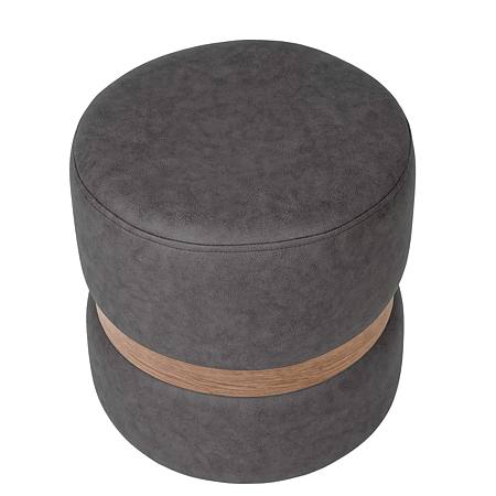 Taburet Ring, inel stejar, stofa gri M611, rotund, 38 x 38 x 40 cm Taburet Ring, inel stejar, stofa gri M611, rotund, 38 x 38 x 40 cm